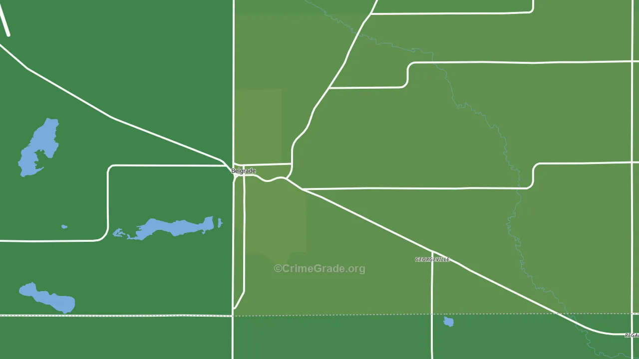 56312, MN Map of Vehicle Theft Rates