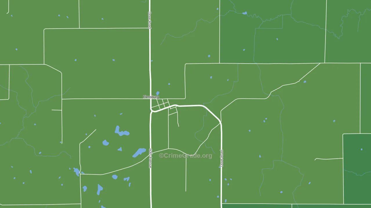 56328, MN Map of Vehicle Theft Rates