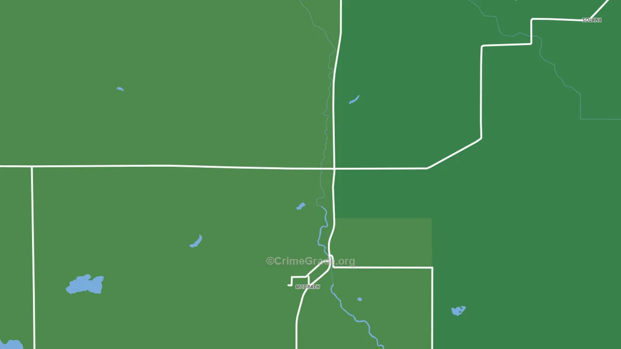 56350, MN Map of Vehicle Theft Rates