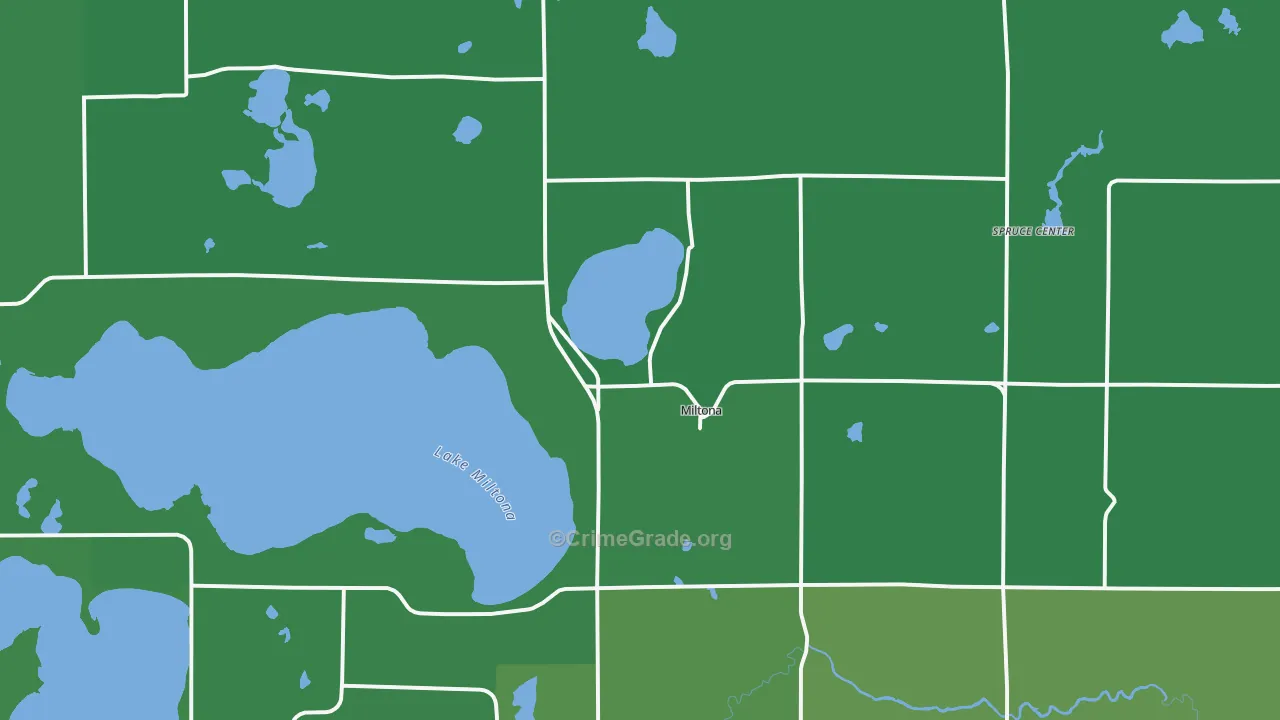 56354, MN Map of Vehicle Theft Rates