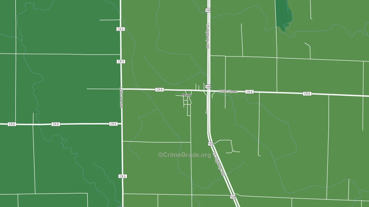 56363, MN Map of Vehicle Theft Rates
