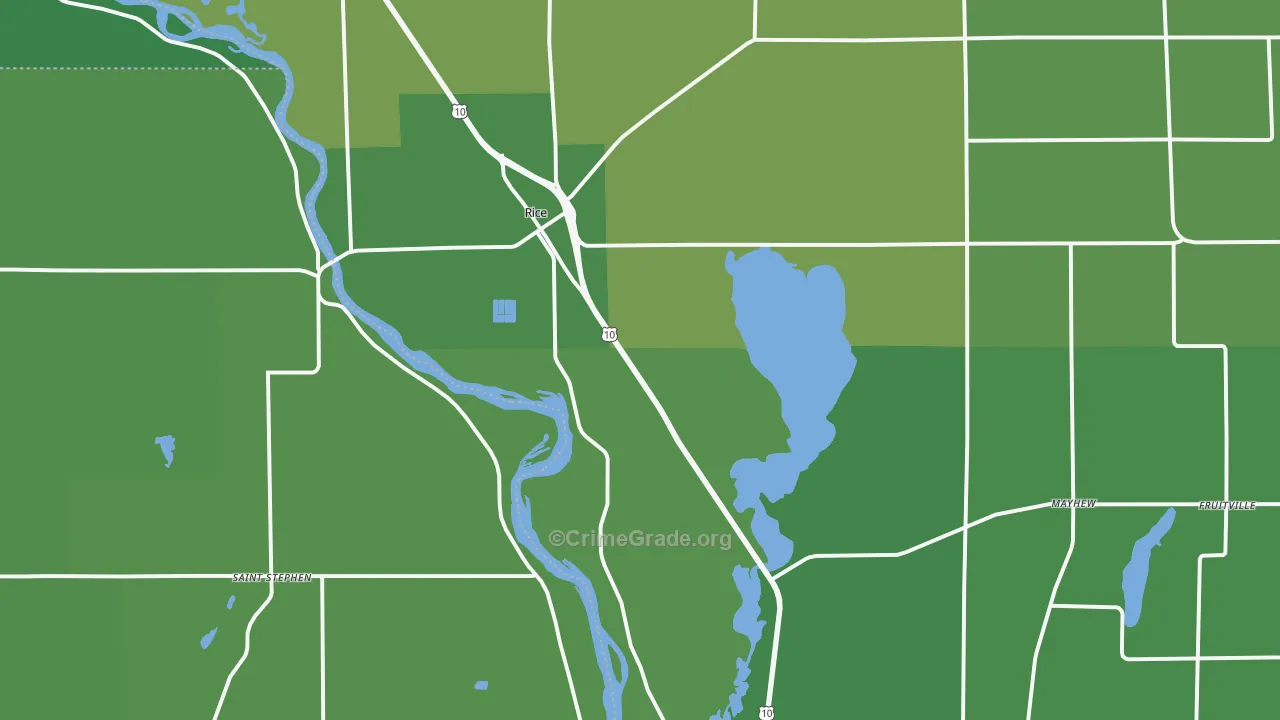 56367, MN Map of Vehicle Theft Rates