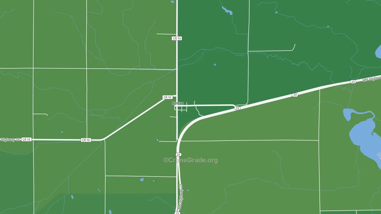 56371, MN Map of Vehicle Theft Rates