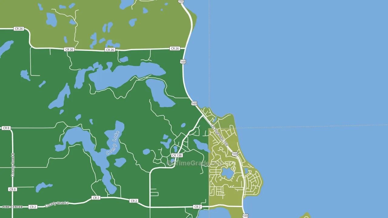 56450, MN Map of Vehicle Theft Rates