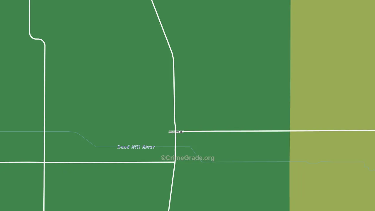 56517, MN Map of Vehicle Theft Rates