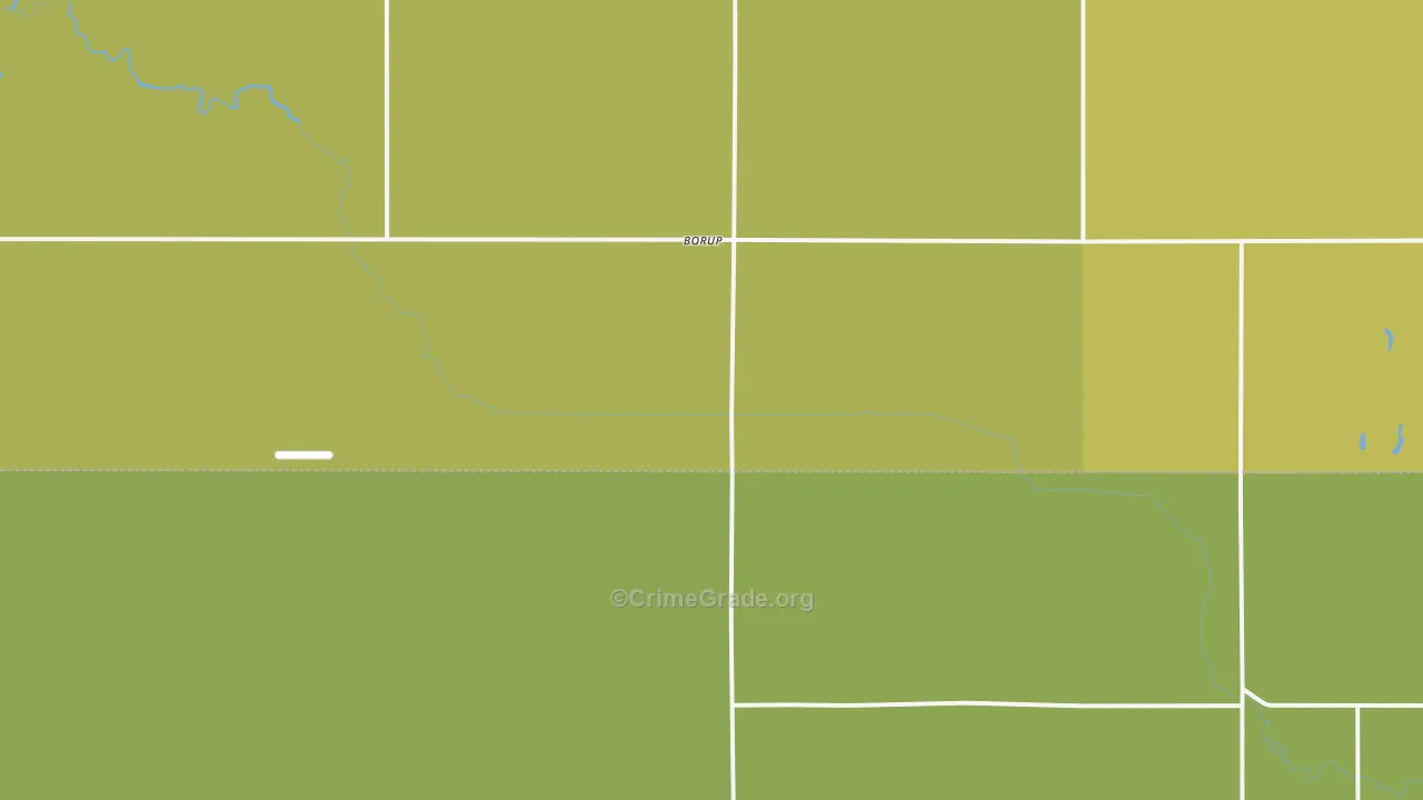 56519, MN Map of Vehicle Theft Rates