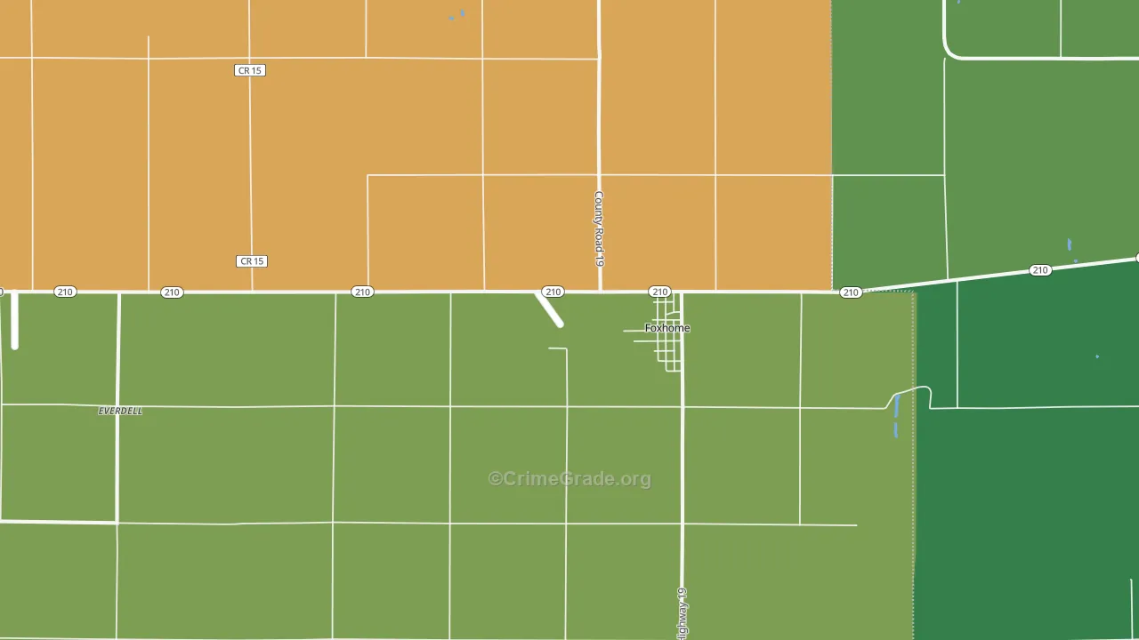 56543, MN Map of Vehicle Theft Rates