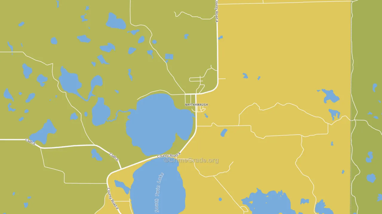 56566, MN Map of Vehicle Theft Rates