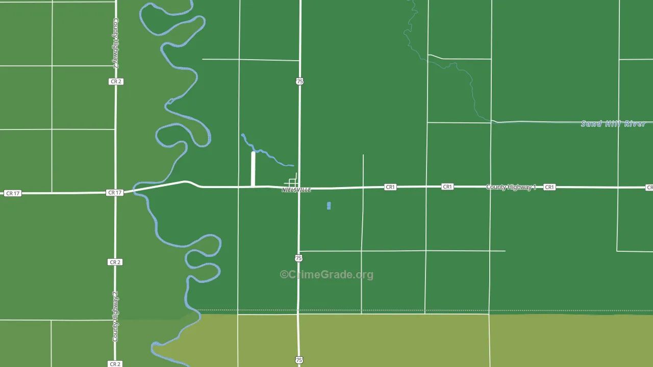 56568, MN Map of Vehicle Theft Rates