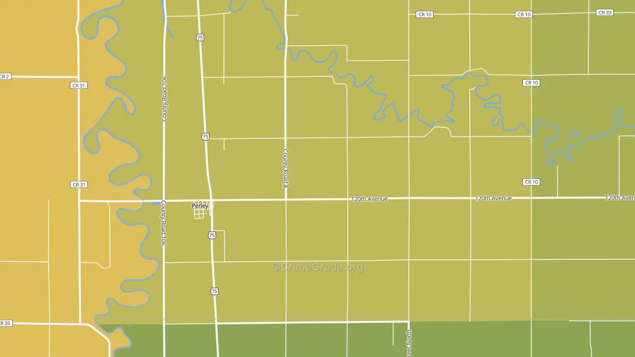 56574, MN Map of Vehicle Theft Rates