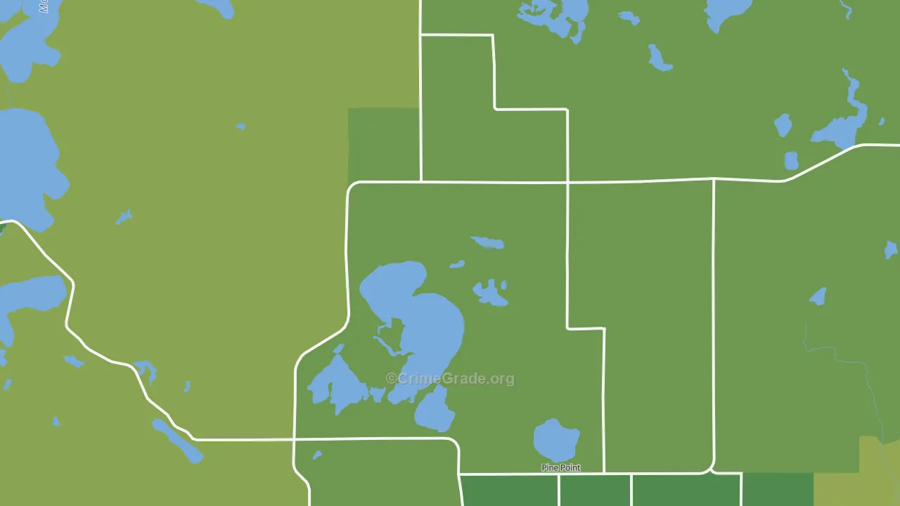56575, MN Map of Vehicle Theft Rates