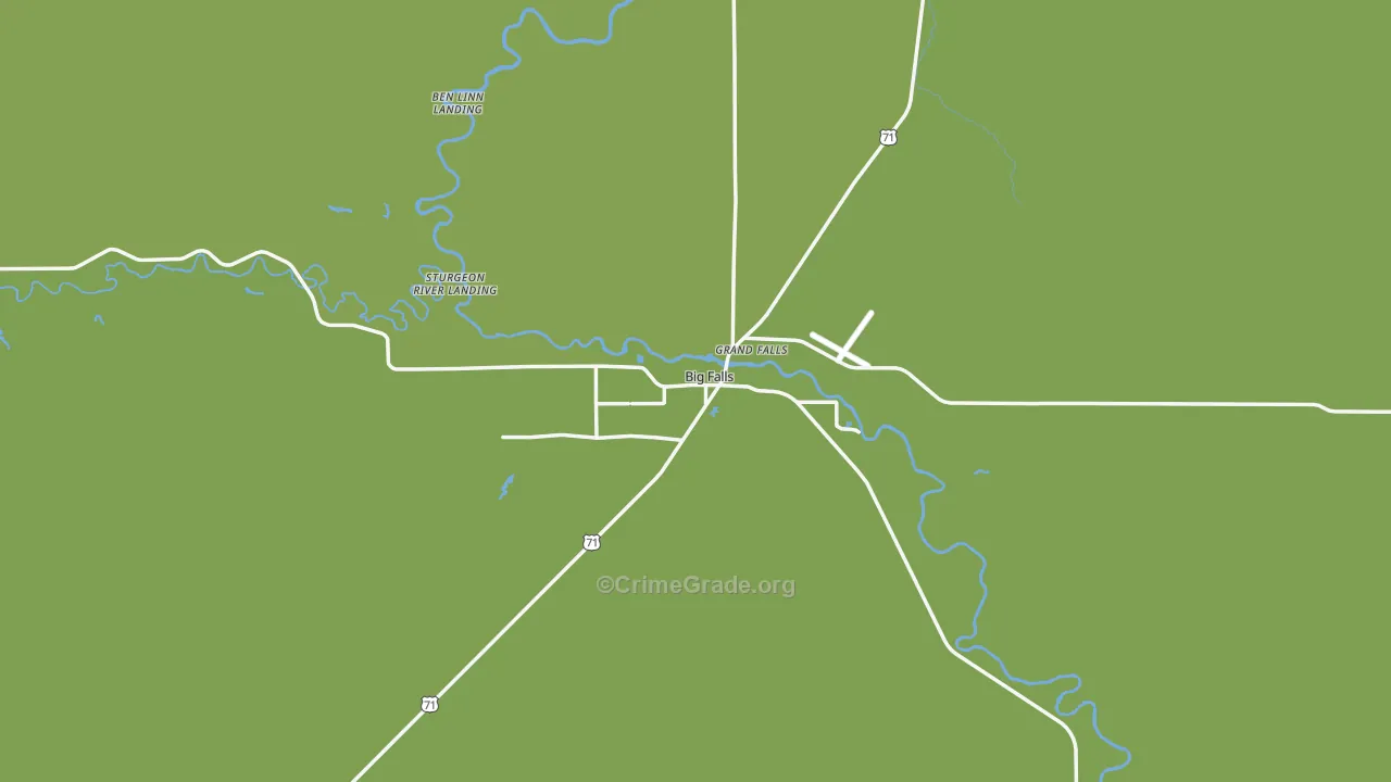 56627, MN Map of Vehicle Theft Rates