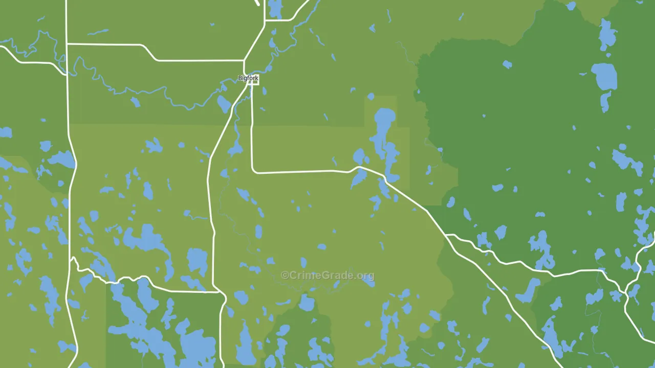 56628, MN Map of Vehicle Theft Rates