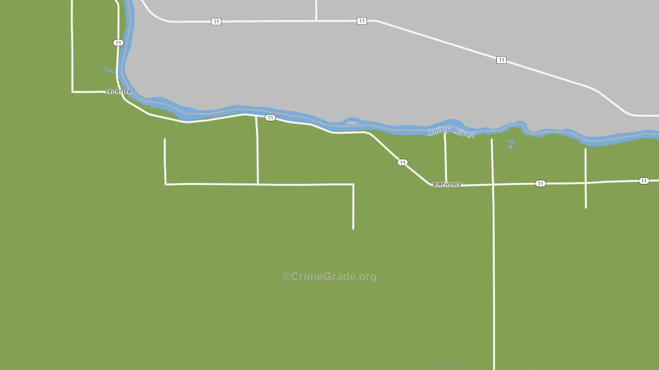 56629, MN Map of Vehicle Theft Rates