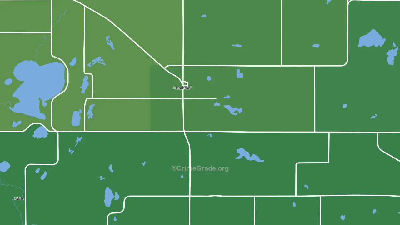56634, MN Map of Vehicle Theft Rates