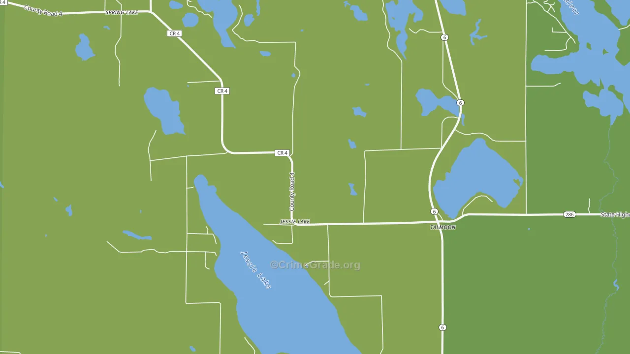 56637, MN Map of Vehicle Theft Rates