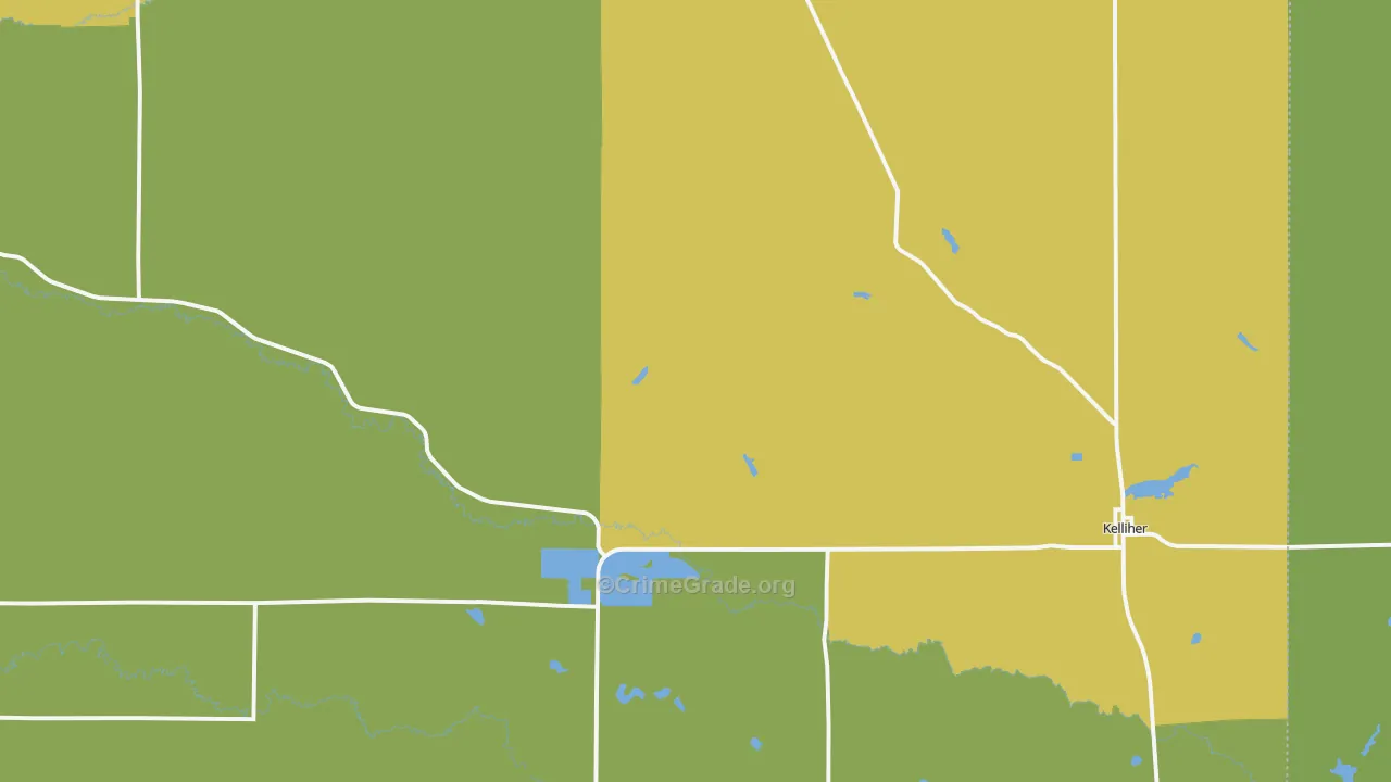 56650, MN Map of Vehicle Theft Rates