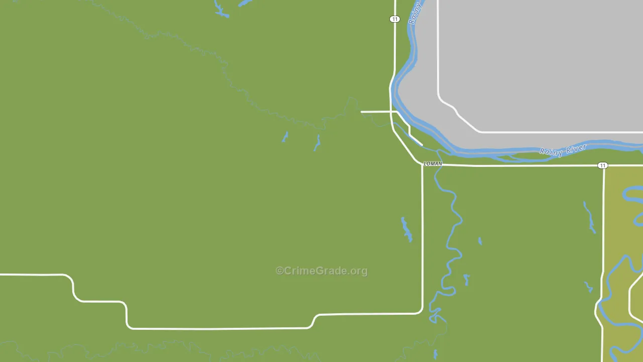 56654, MN Map of Vehicle Theft Rates