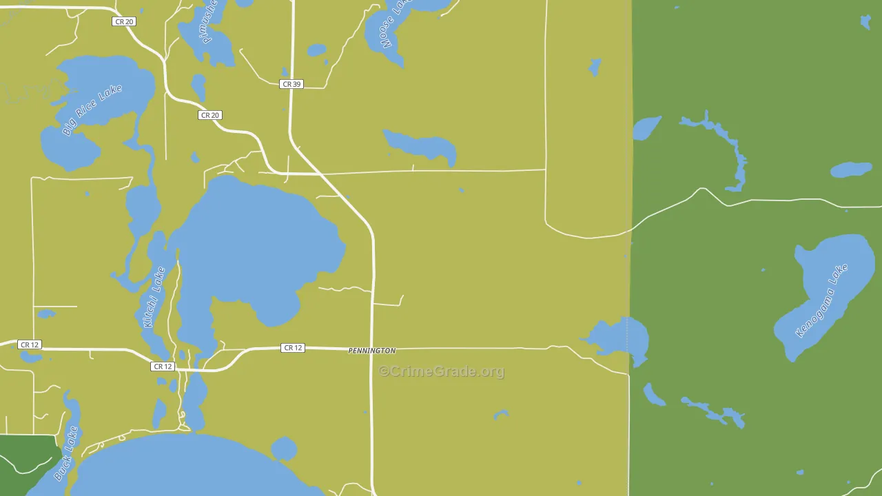 56663, MN Map of Vehicle Theft Rates