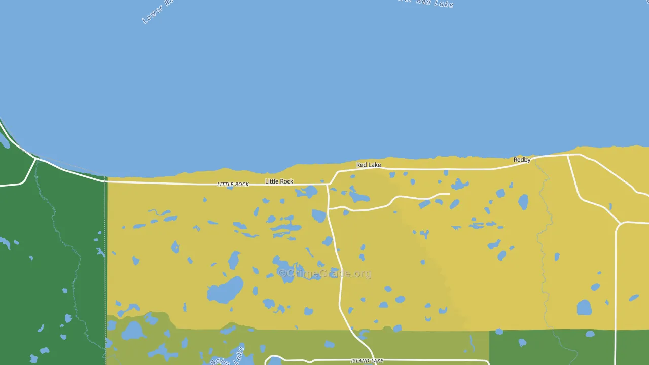 56671, MN Map of Vehicle Theft Rates