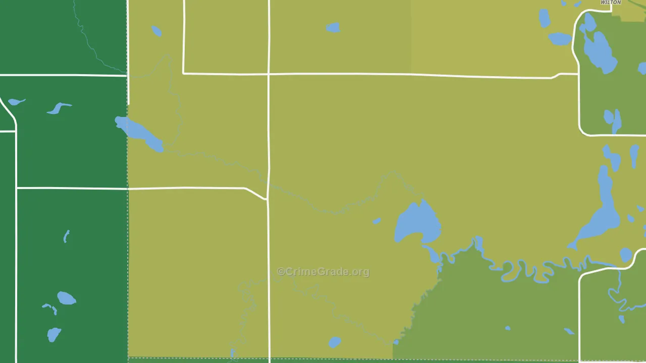 56678, MN Map of Vehicle Theft Rates