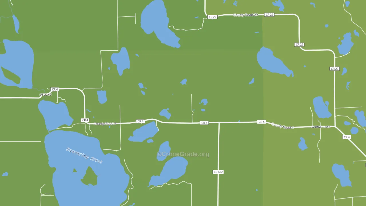 56680, MN Map of Vehicle Theft Rates
