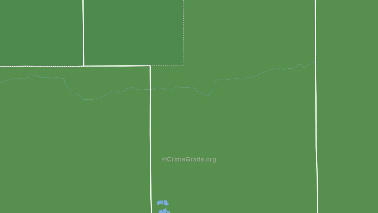 56684, MN Map of Vehicle Theft Rates