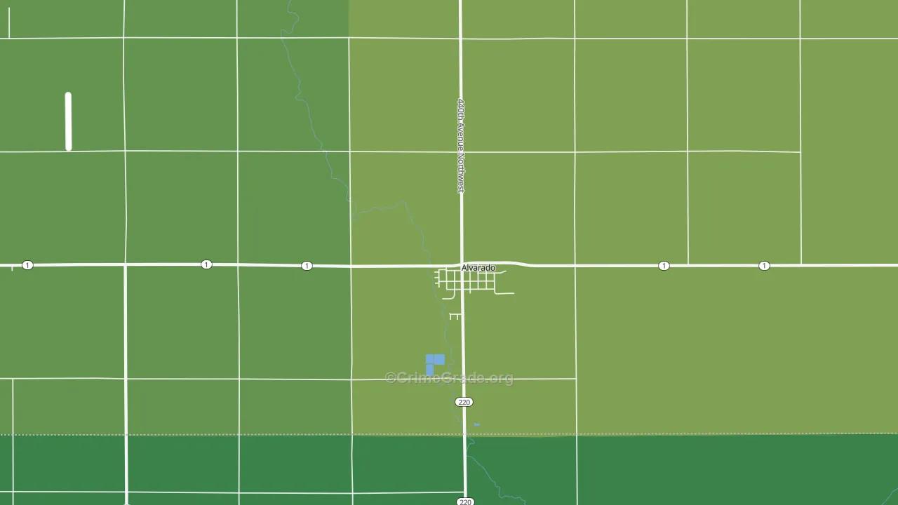 56710, MN Map of Vehicle Theft Rates
