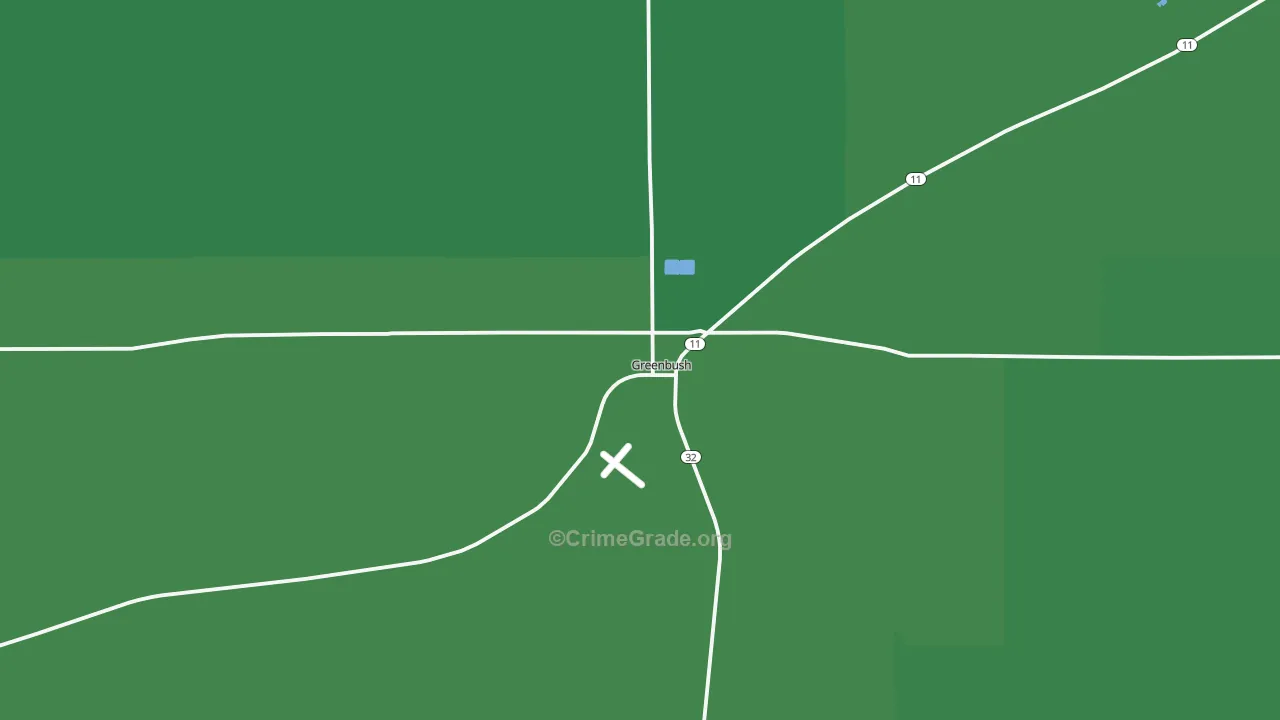 56726, MN Map of Vehicle Theft Rates