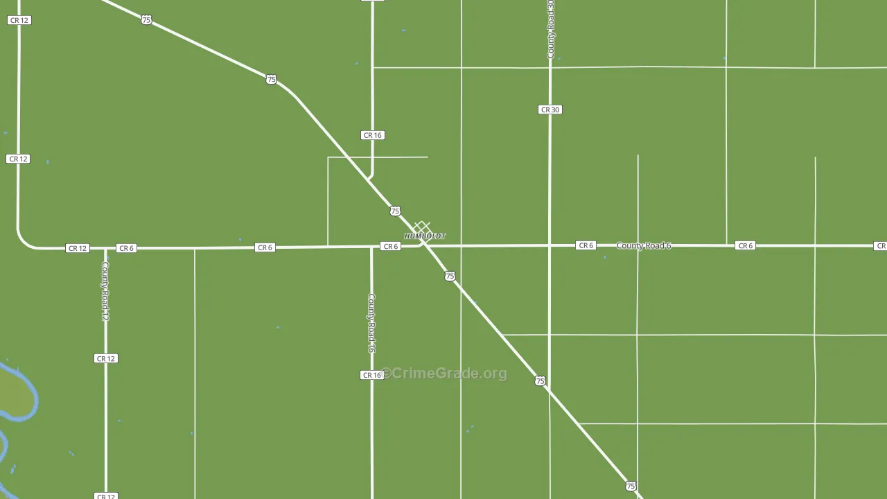 56731, MN Map of Vehicle Theft Rates