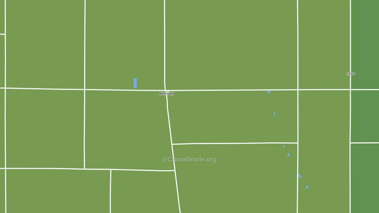 56733, MN Map of Vehicle Theft Rates
