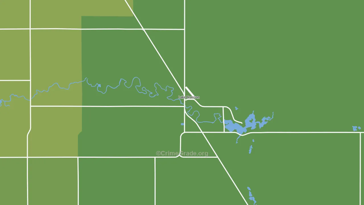 56734, MN Map of Vehicle Theft Rates