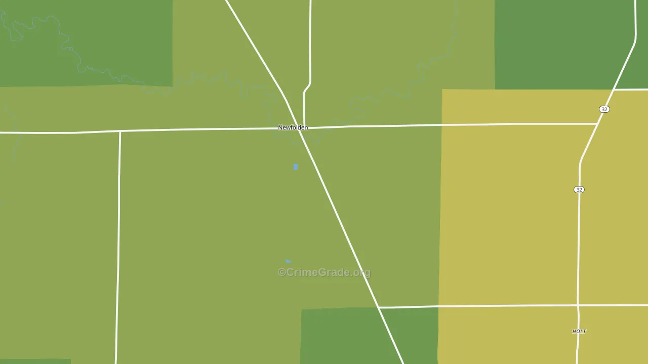 56738, MN Map of Vehicle Theft Rates
