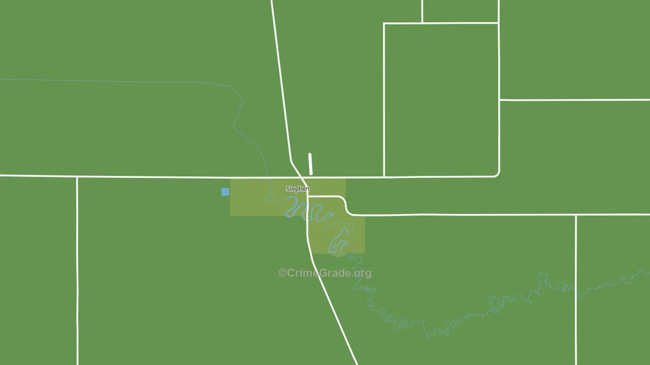 56757, MN Map of Vehicle Theft Rates
