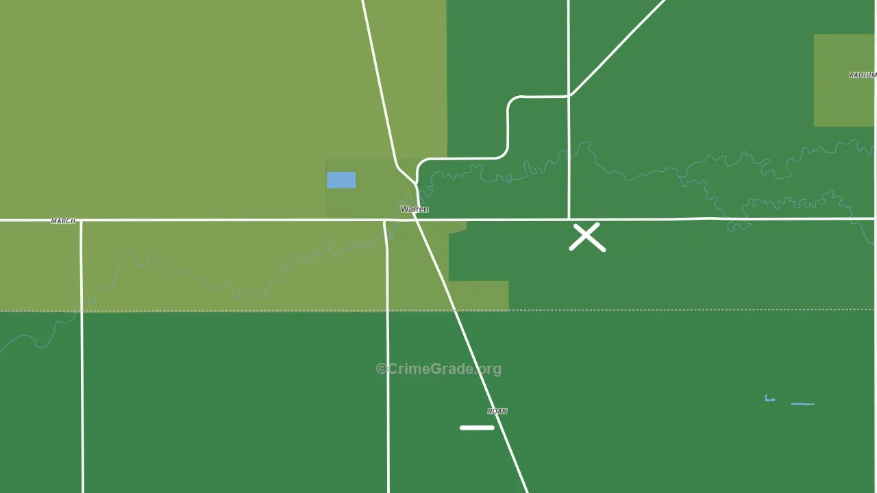 56762, MN Map of Vehicle Theft Rates