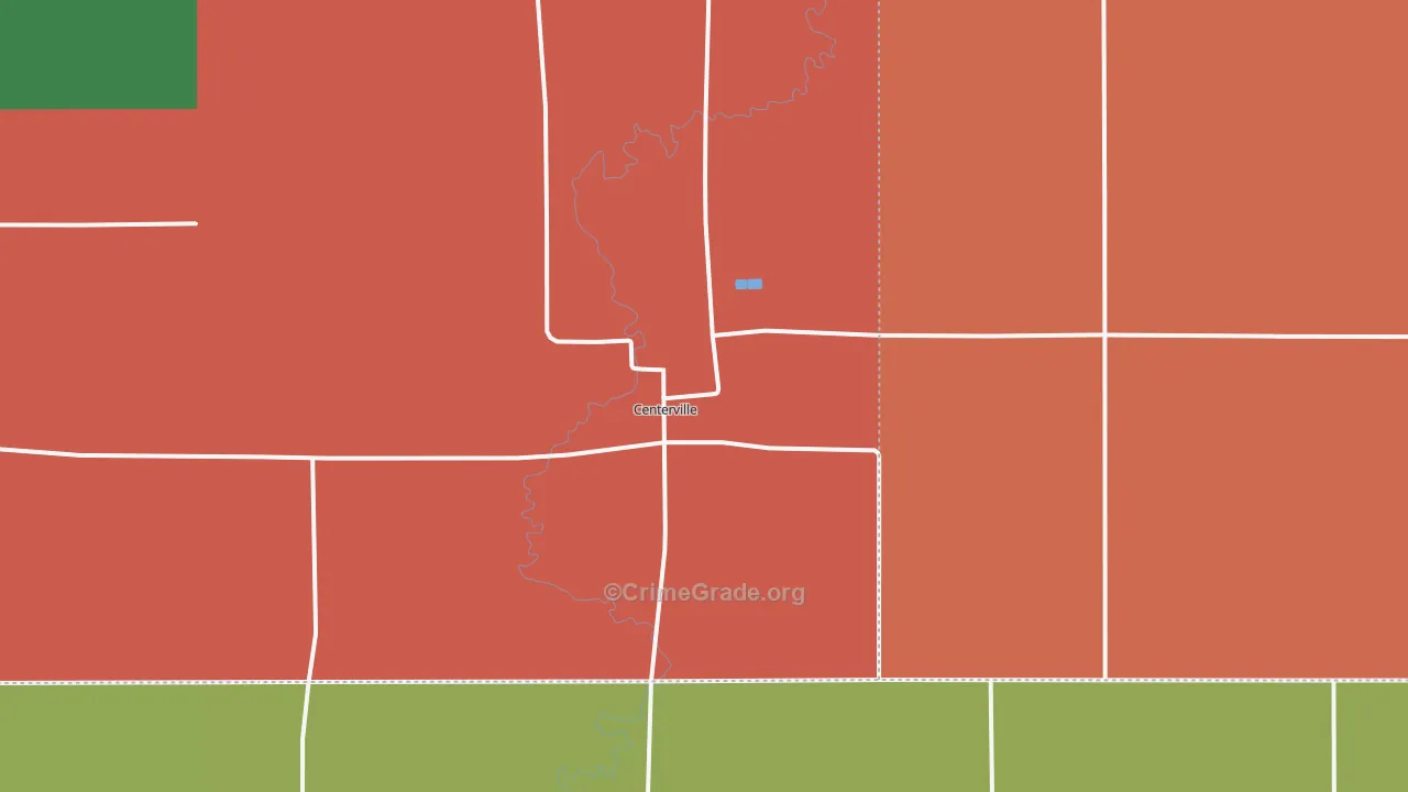 57014, SD Map of Vehicle Theft Rates