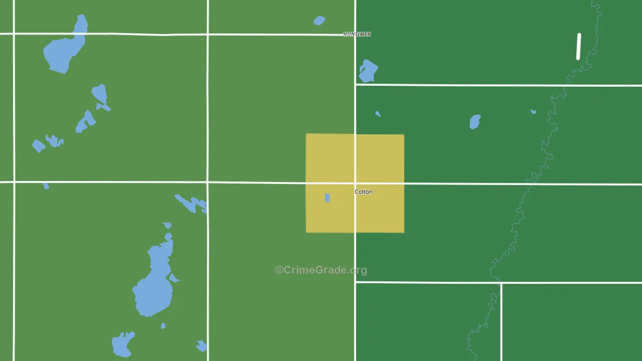 57018, SD Map of Vehicle Theft Rates