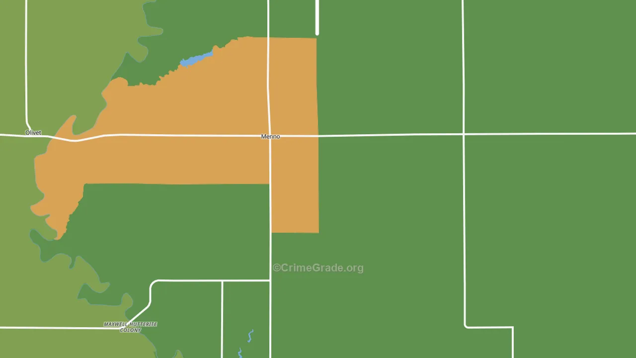 57045, SD Map of Vehicle Theft Rates