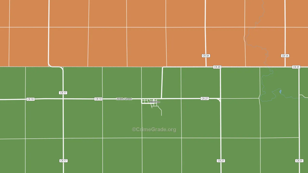 57047, SD Map of Vehicle Theft Rates