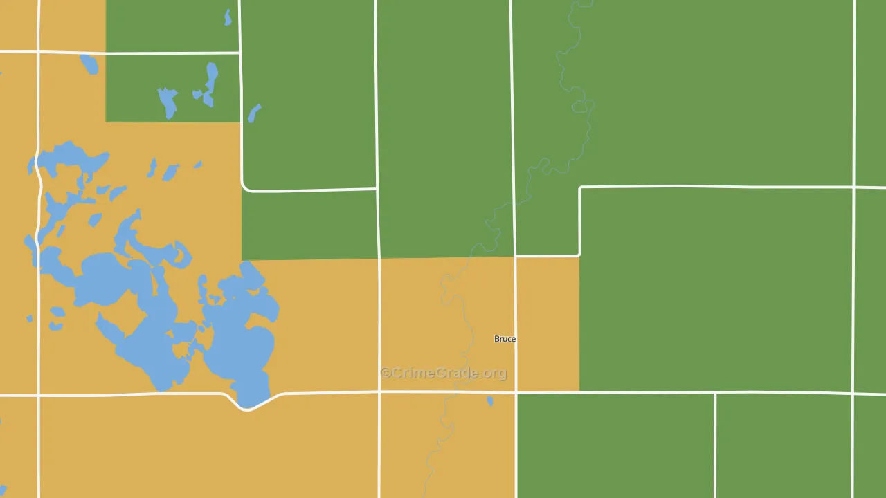 57220, SD Map of Vehicle Theft Rates