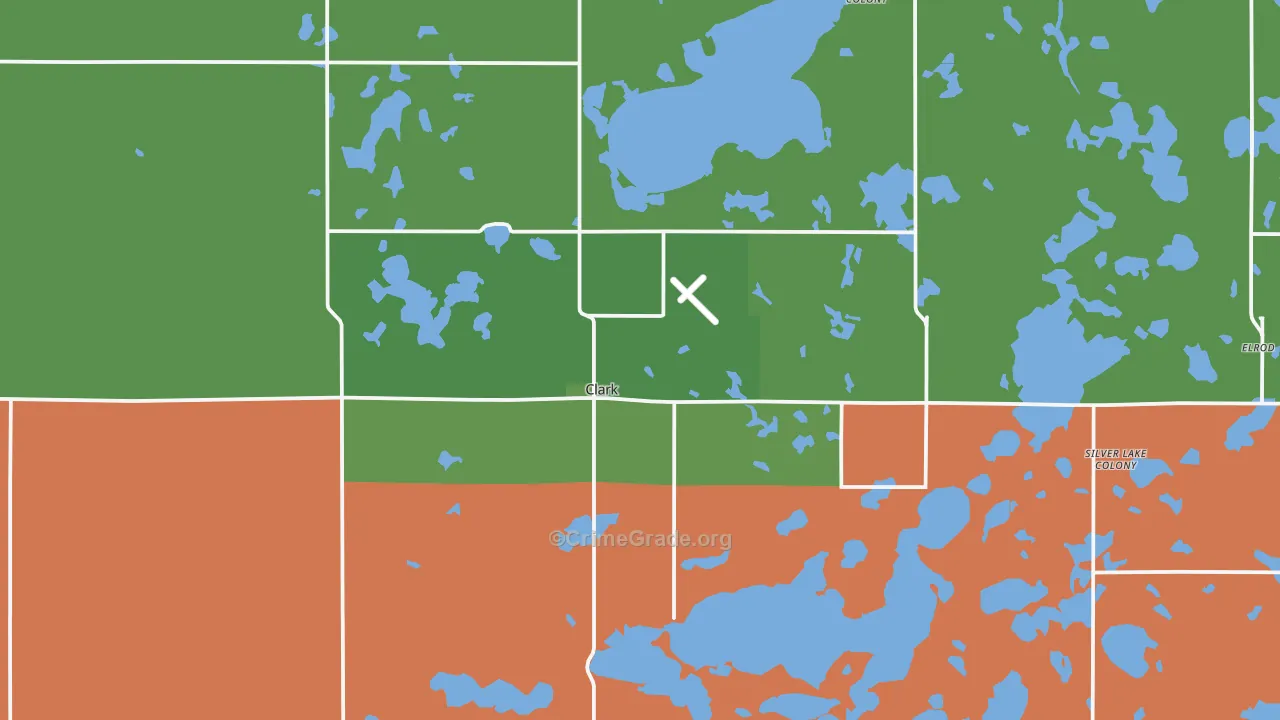 57225, SD Map of Vehicle Theft Rates