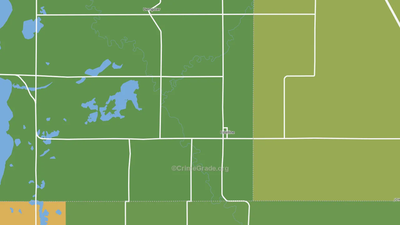 57234, SD Map of Vehicle Theft Rates