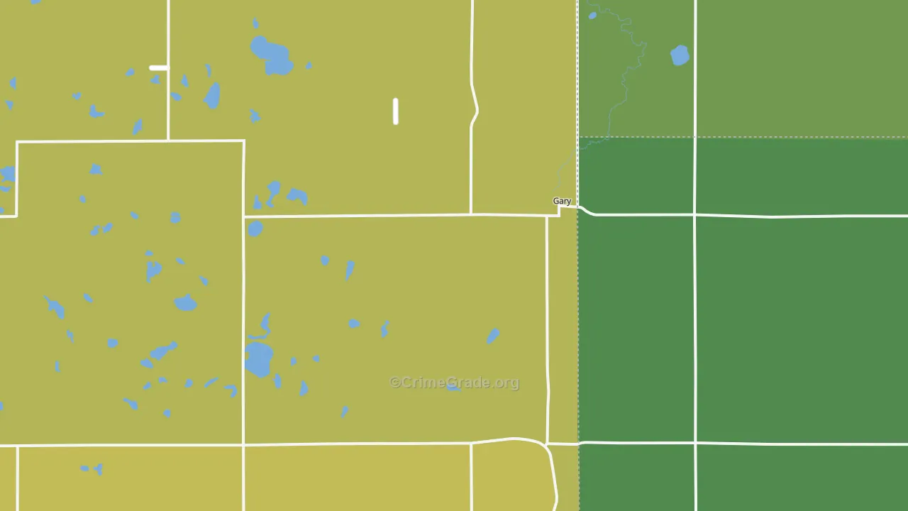 57237, SD Map of Vehicle Theft Rates