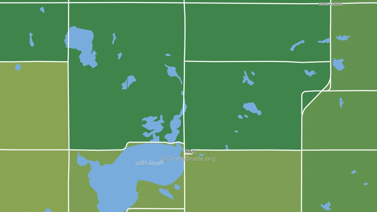 57241, SD Map of Vehicle Theft Rates