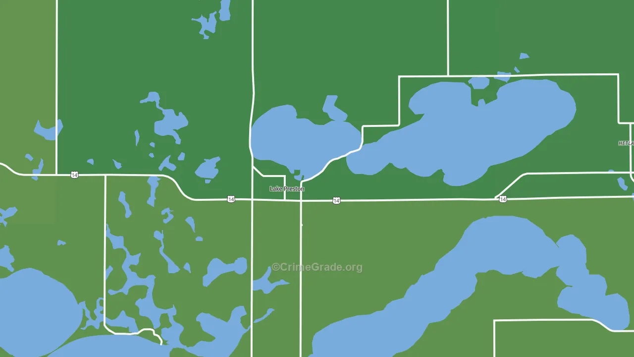 57249, SD Map of Vehicle Theft Rates