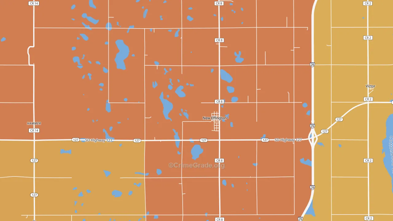 57255, SD Map of Vehicle Theft Rates