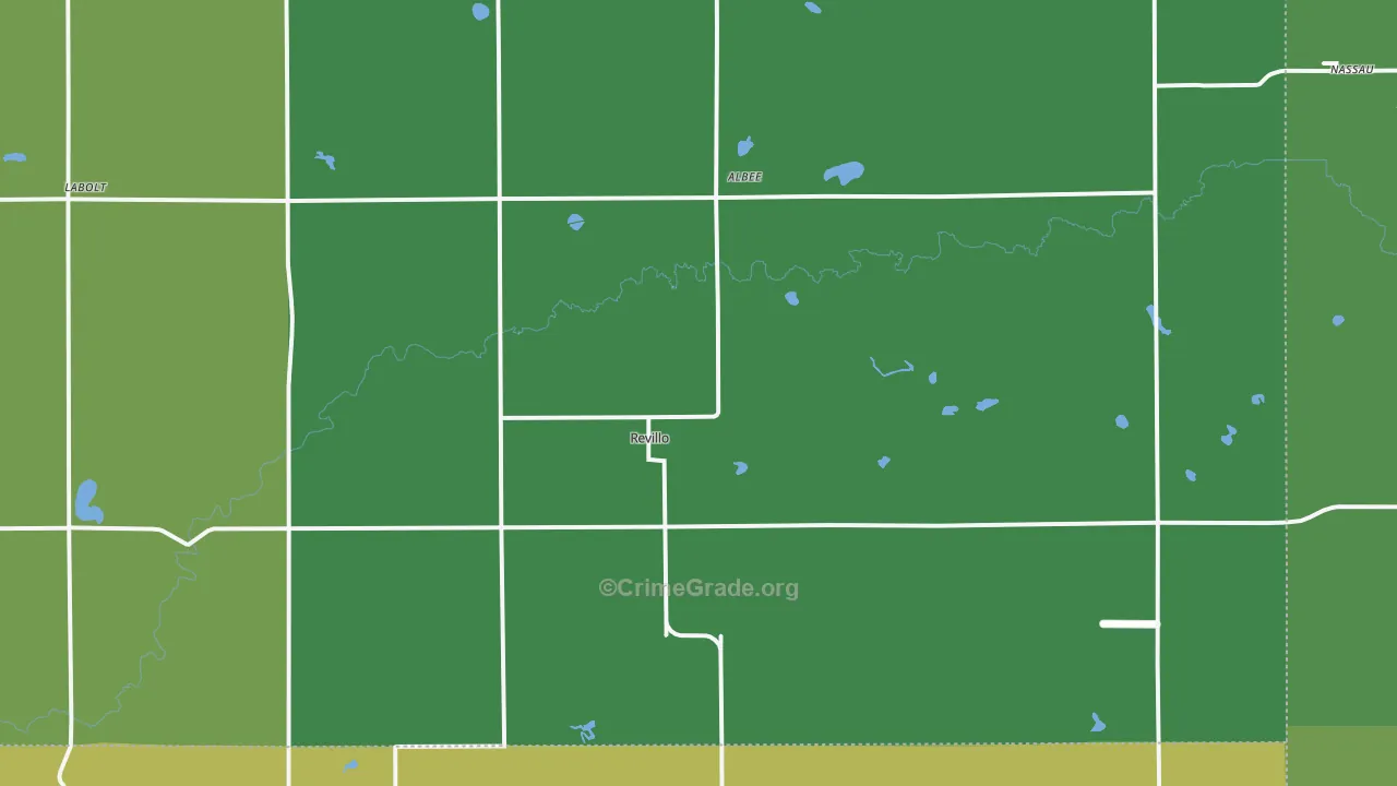 57259, SD Map of Vehicle Theft Rates