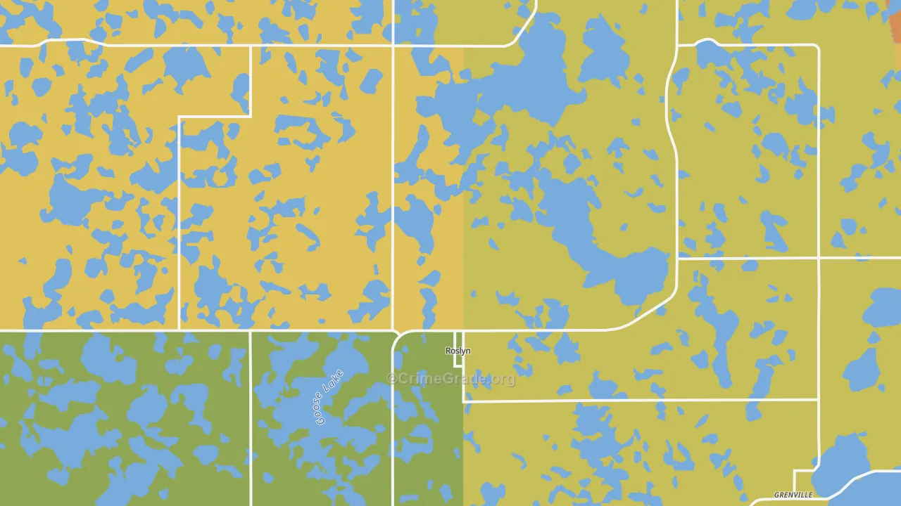 57261, SD Map of Vehicle Theft Rates