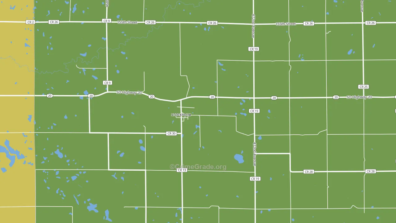 57264, SD Map of Vehicle Theft Rates