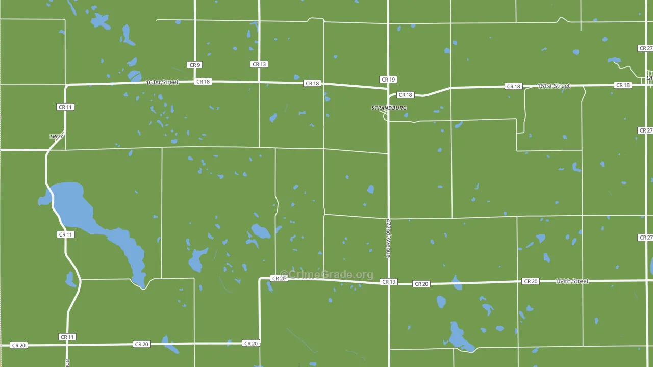 57265, SD Map of Vehicle Theft Rates
